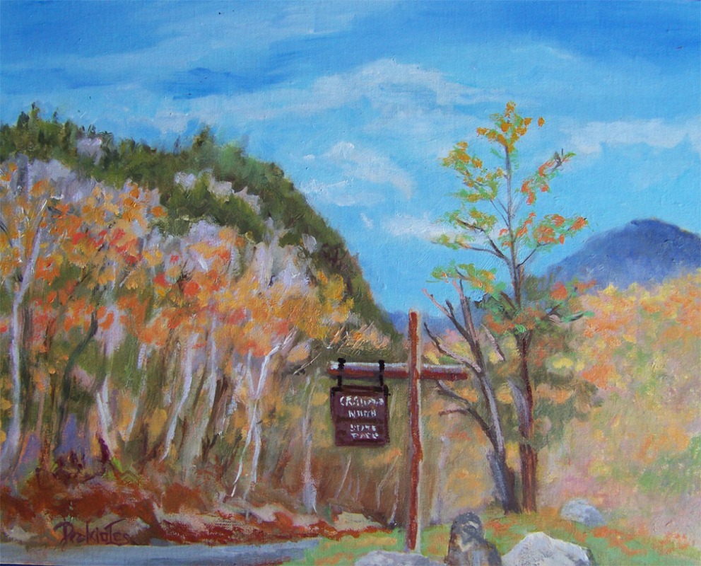 Entering Crawford Notch - Available