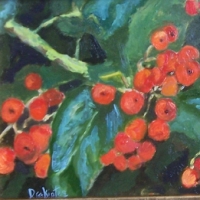 Holly Berries - SOLD