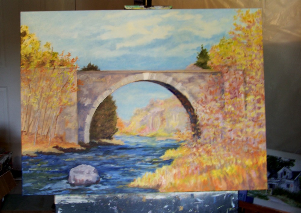 SPRING TRESTLE  - IN Private collection
