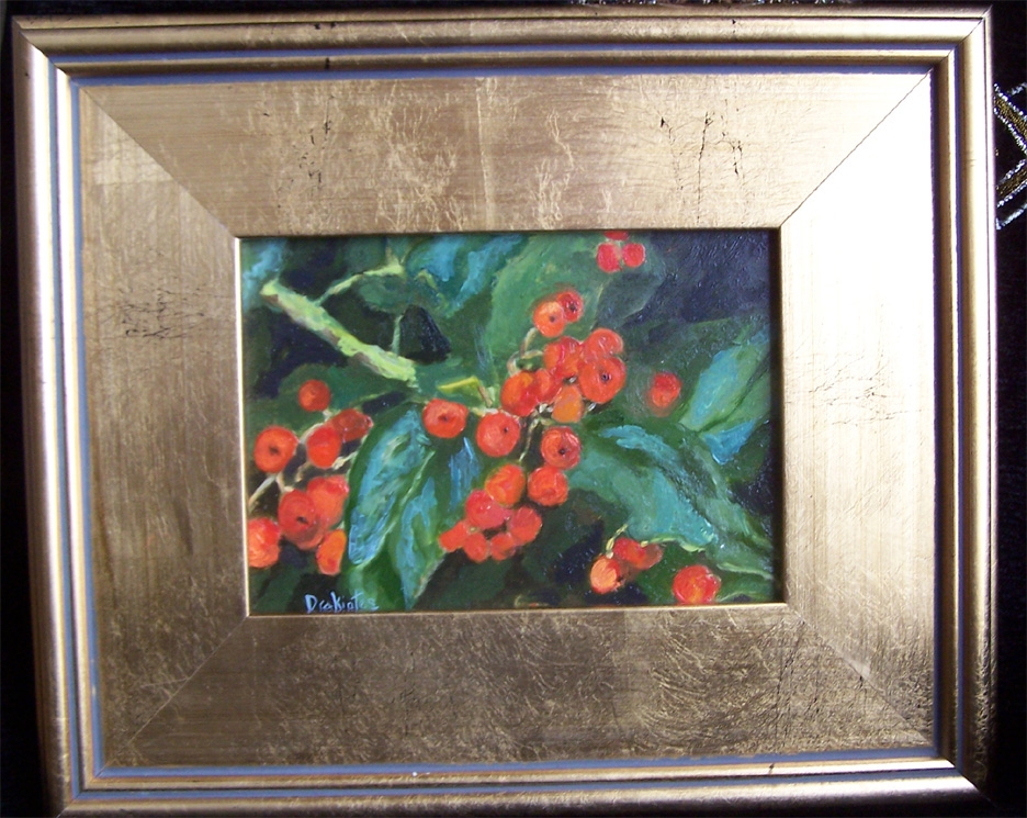 Holly Berries - SOLD