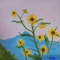 Monadnock Sunflowers-II- Available