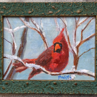 Resting Cardinal - Available